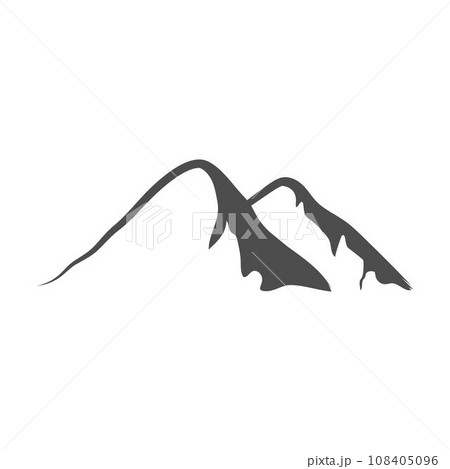 mountain icon vektor mountain icon vektor 108405096