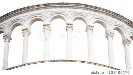 Italian stone arch 108406576