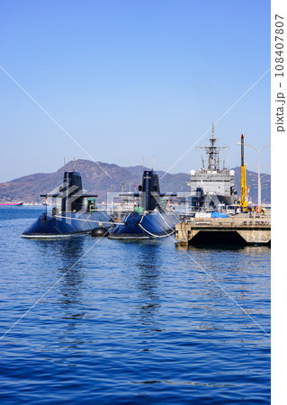 アレイからすこじま 潜水艦桟橋（広島県呉市） 108407807