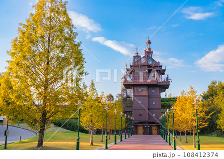 ジブリパークの玄関口、エレベーター塔〈愛知県長久手市〉 108412374