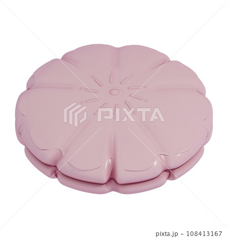 Japanese dessert 3D wagashi mochi , 3d rendering Japanese dessert 3D wagashi mochi , 3d rendering 108413167