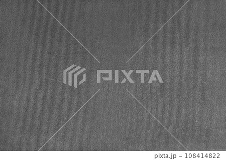 Plain gray velours fleecy upholstery fabric texture background. 108414822