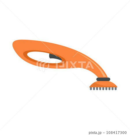 Hand vacuum cleaner icon. Flat illustration of hand vacuum cleaner vector icon for web design 108417300