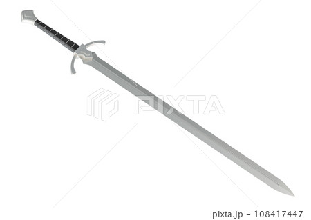 Squire Sword, 3D rendering 108417447