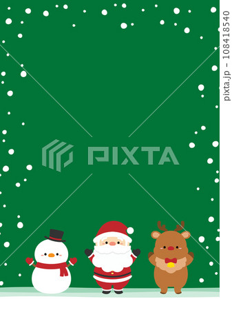 コピースペースがあるクリスマス背景素材 108418540