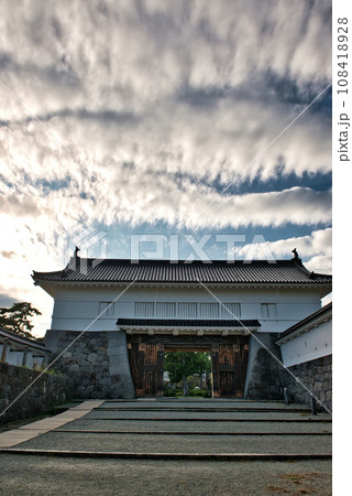 小田原城 二の丸 巨木と銅門の風景 小田原城 二の丸 巨木と銅門の風景 108418928