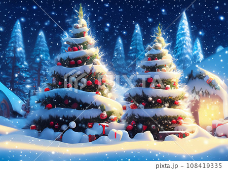 クリスマスのイメージ(AI生成画像) クリスマスのイメージ(AI生成画像) 108419335