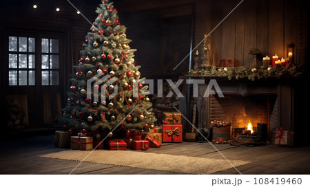 クリスマスツリー 108419460