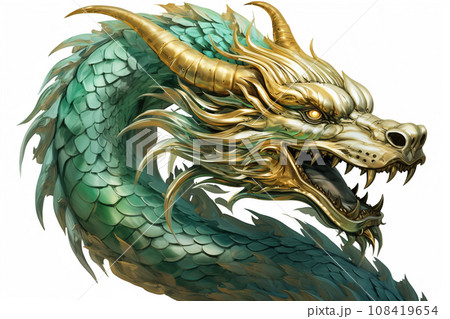 東方龍圖-插圖素材[108419654] - PIXTA圖庫
