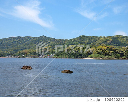 浜名湖松見ヶ浦の風景 108420292