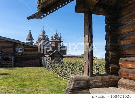 Kizhi Historical Park is an open-air museum of wooden architecture 108421026