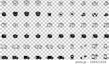 EC関係のアイコンセット EC関係のアイコンセット 108421816