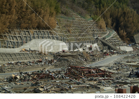 <東日本大震災>女川、2011年4月26日 <東日本大震災>女川、2011年4月26日 108422420