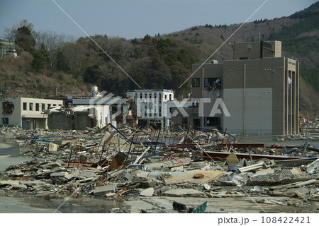 <東日本大震災>女川、2011年4月26日 <東日本大震災>女川、2011年4月26日 108422421