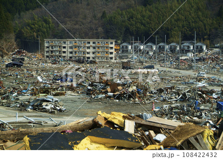 <東日本大震災>女川、2011年4月26日 <東日本大震災>女川、2011年4月26日 108422432