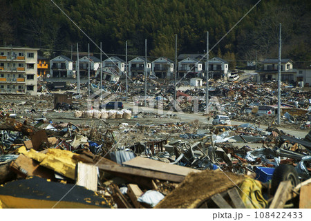 <東日本大震災>女川、2011年4月26日 <東日本大震災>女川、2011年4月26日 108422433