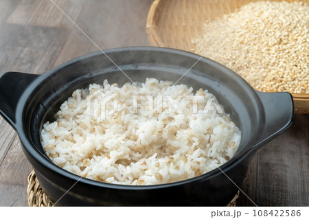 もち麦 土鍋 もち麦 土鍋 108422586