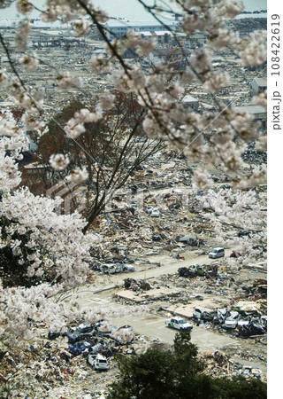 <東日本大震災>石巻、2011年4月26日 <東日本大震災>石巻、2011年4月26日 108422619