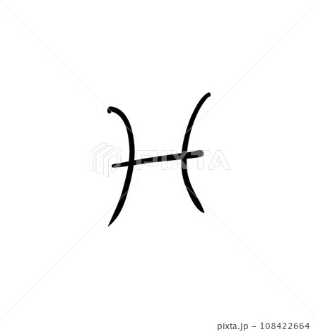 horoscope signs of the zodiac astrology doodle 108422664