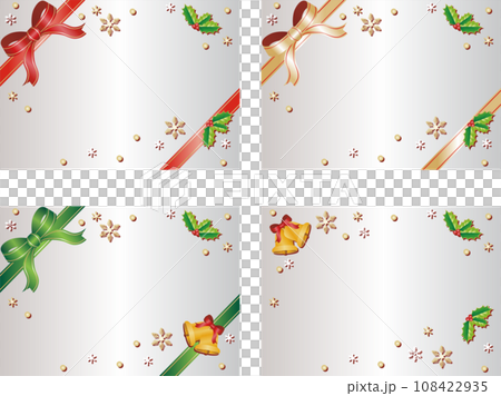 卡框框架背景裝潢裝飾聖誕節生日插畫素材集 108422935