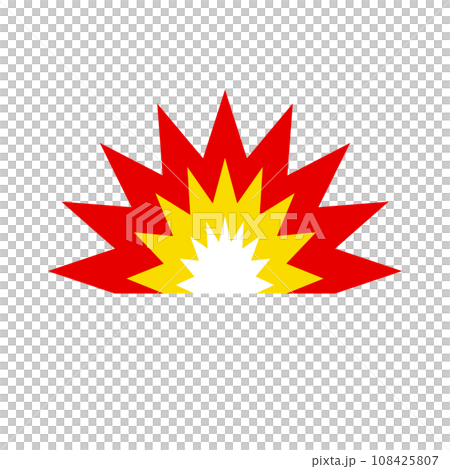 Explosion icon. explosion effect. vector. Explosion icon. explosion effect. vector. 108425807