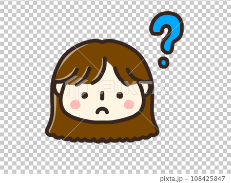 Troubled girl Troubled girl 108425847