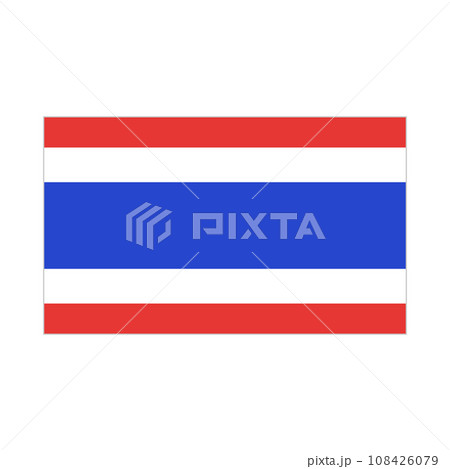 タイの国旗 タイの国旗 108426079