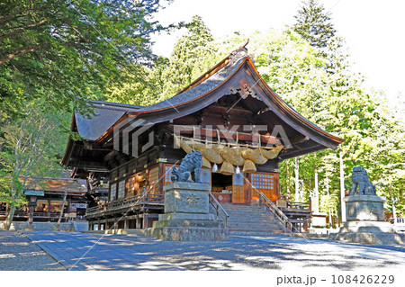 諏訪大社下社秋宮（諏訪郡） 108426229