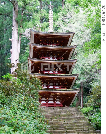 奈良 宇陀市 室生寺 五重塔(秋) 奈良 宇陀市 室生寺 五重塔(秋) 108426420