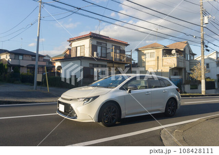 コンパクトカー 道路走行 コンパクトカー 道路走行 108428111