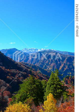 白山白川郷ホワイトロード 秋 白山 石川県 白山白川郷ホワイトロード 秋 白山 石川県 108429242