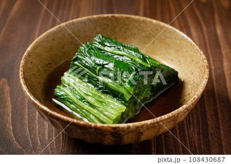 ほうれん草のお浸し 108430687
