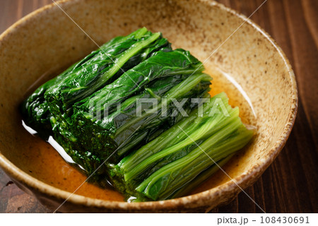 ほうれん草のお浸し ほうれん草のお浸し 108430691