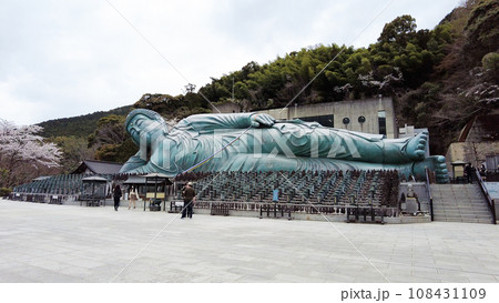 福岡の南蔵院の釈迦涅槃像 108431109