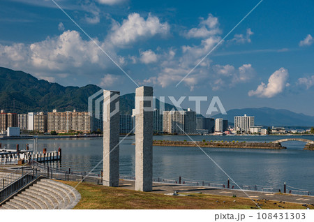 琵琶湖大津港風景 琵琶湖大津港風景 108431303