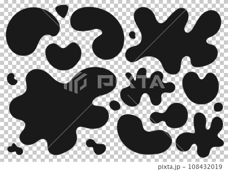 Squish shapes vector set Squish shapes vector set 108432019