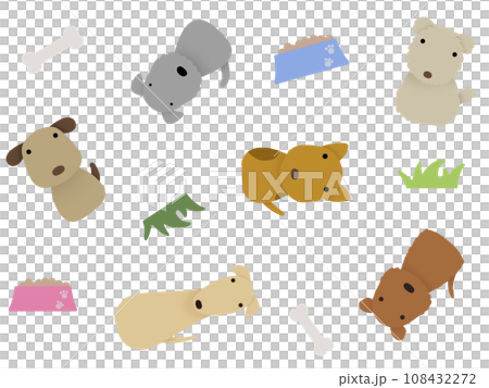 犬の背景　A-1  PNG 108432272