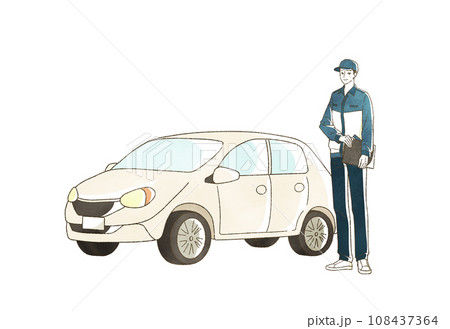 自動車と自動車整備士 108437364