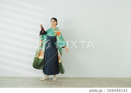 袴 振袖 袴 振袖 108440142