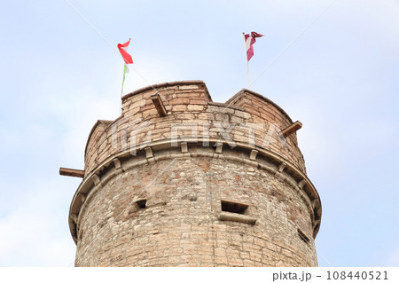 castle ruins of Trento in Italy  108440521