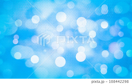 Blue bokeh background for seasonal and holidays event with copy space for text or image, Best suitable for online Ads, poster, banner, sale, celebrations and various design works 108442298