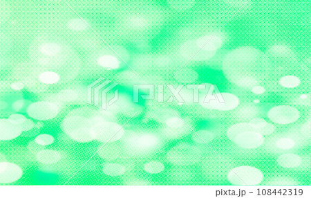 Green bokeh background for seasonal and holidays event with copy space for text or image, Best suitable for online Ads, poster, banner, sale, celebrations and various design works 108442319