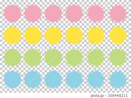 各種鋸齒狀框架集_jagged_pastel 各種鋸齒狀框架集_jagged_pastel 108448211