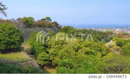 彦根城着見台からの北西方向の眺め1 彦根城着見台からの北西方向の眺め1 108449673