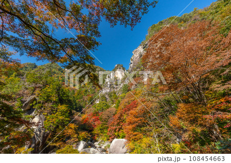 秋の昇仙峡　（山梨県） 108454663