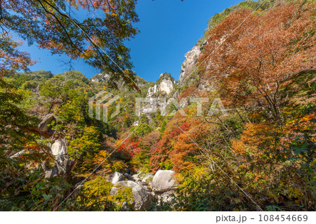 秋の昇仙峡 (山梨県) 秋の昇仙峡 (山梨県) 108454669