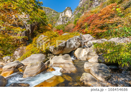 秋の昇仙峡　（山梨県） 108454686