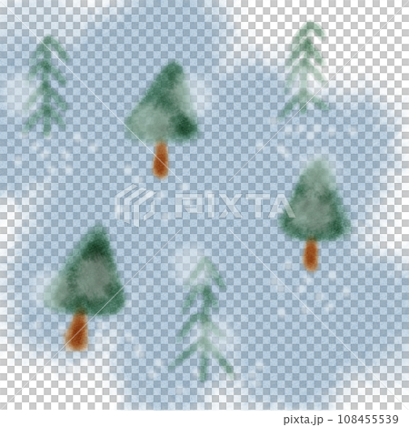 Quiet snowy forest Quiet snowy forest 108455539