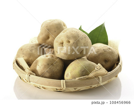 じゃがいも 白バック 108456966