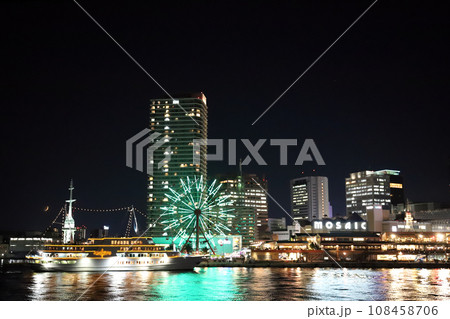 神戸ハーバーランド 夜景(兵庫県 神戸市 MOSAIC) 神戸ハーバーランド 夜景(兵庫県 神戸市 MOSAIC) 108458706